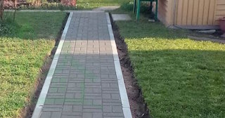 Укладка садовых дорожек в Клинцах: стоимость от 936 руб. от ТротуарнаяПлитка